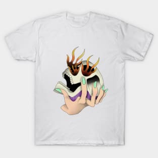 Skull in hand T-Shirt